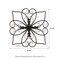 Set of 2 20"L Traditional Heart and Petal Iron Scroll Outdoor Wall Decor